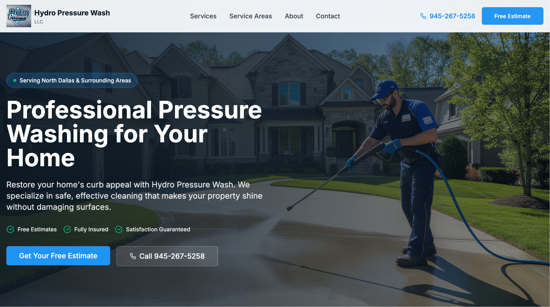 Hydro Pressure Wash