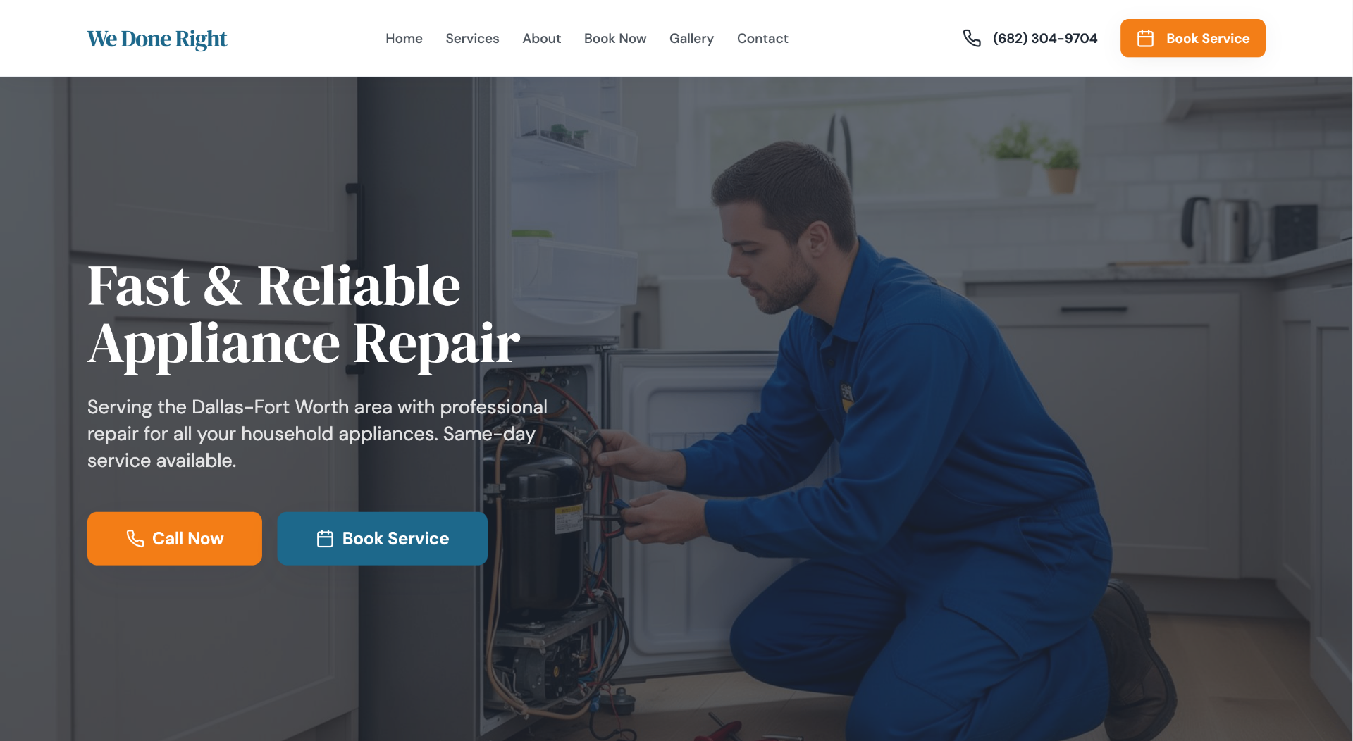 We Done Right - Reparación de Electrodomésticos